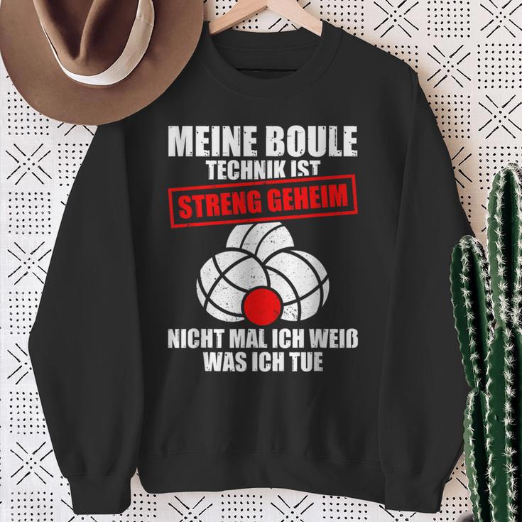 My Boule Technique Petanque Boule Sweatshirt Geschenke für alte Frauen