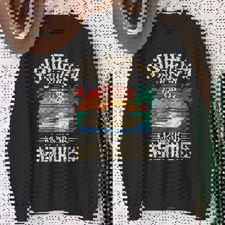 Caribbean Cruise 2025 Souvenir Matching Family Friends Squad Sweatshirt Geschenke für alte Frauen