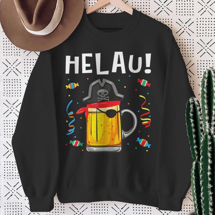 Carnival Costume Carnival Costume Pirate Hat Helau Sweatshirt Geschenke für alte Frauen