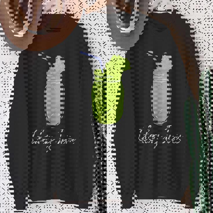 Celery Print As a Celery Juice Movement Gift Detox Tees Sweatshirt Gifts for Old Women