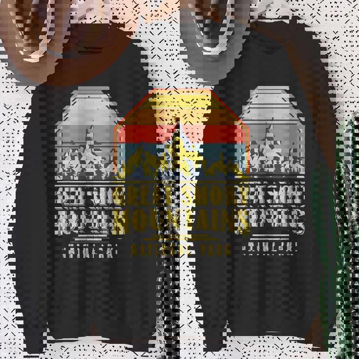 Chemise Pour Fan Du Guide Deoyage Smoky Mountains Smoky Mountains Sweater e Cadeaux pour les femmes âgées