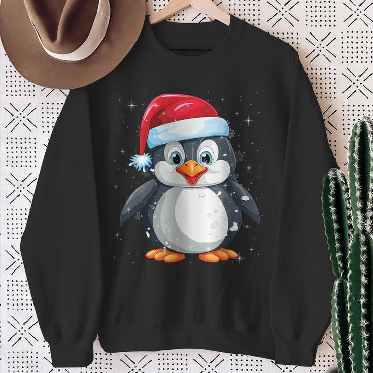 Children's Christmas Cute Penguin Christmas Xmas Sweatshirt Geschenke für alte Frauen