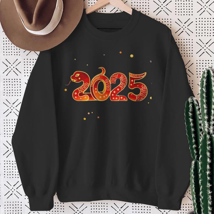 Chinese New Year 2025 Year Of The Snake Happy New Year 2025 Sweatshirt Geschenke für alte Frauen