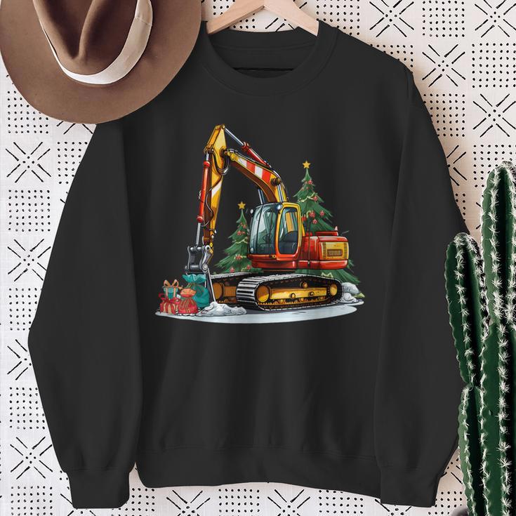 Christmas Family Children's Outfit Digger Merry Christmas Sweatshirt Geschenke für alte Frauen