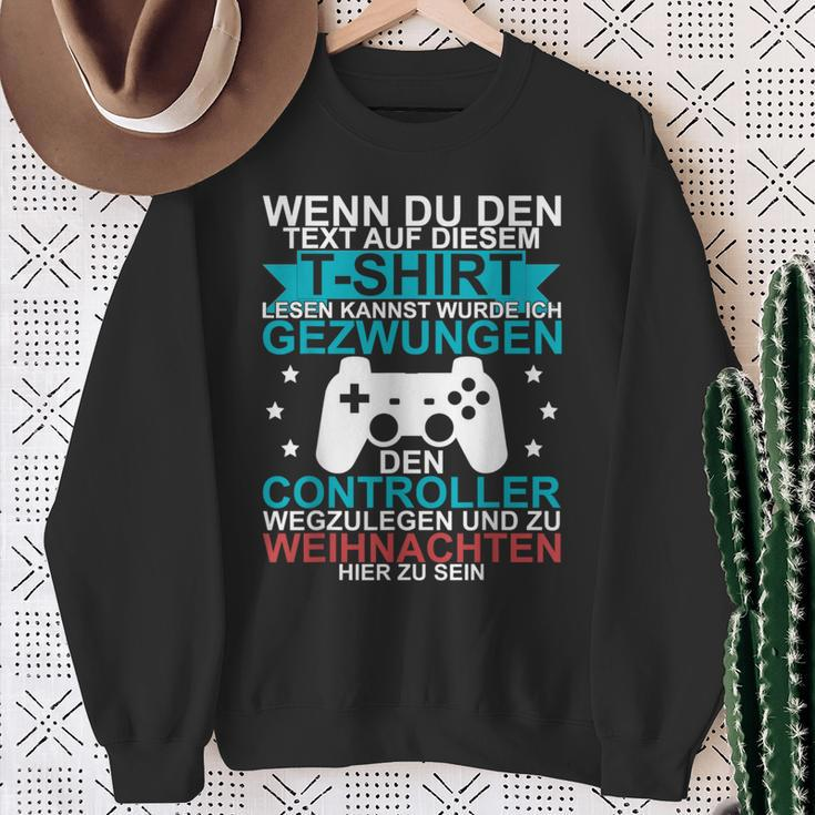 Christmas Gamer Gaming Sweatshirt Geschenke für alte Frauen