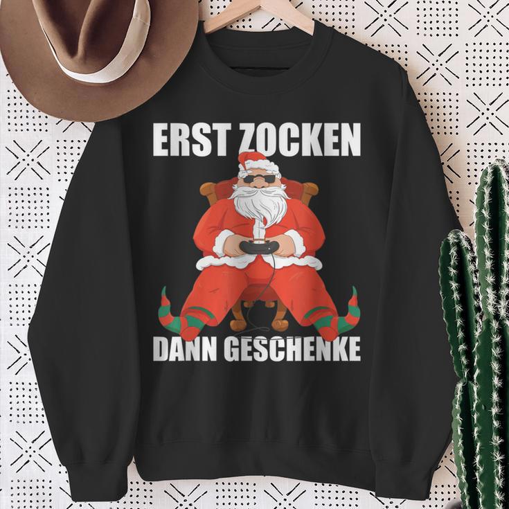 Christmas And Gaming Sweatshirt Geschenke für alte Frauen