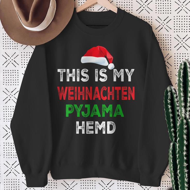 This Is My Christmas Pyjama Sweatshirt Geschenke für alte Frauen