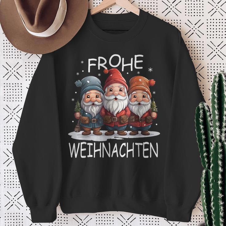 Christmas Three Dwarfs Matching Family Merry Christmas Sweatshirt Geschenke für alte Frauen