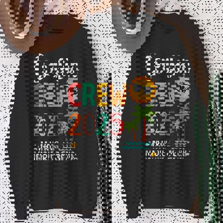 Cousin Crew 2025 Making Memories Summer Family Vacation Sweatshirt Gifts for Old Women