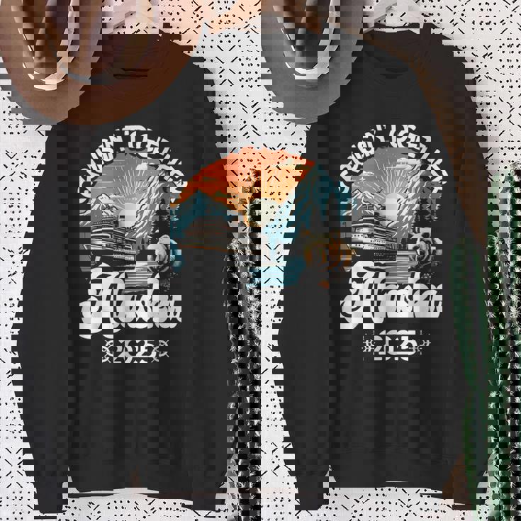 Cruisin Together Alaska 2025 Family Friend Alaska Cruise Sweatshirt Gifts for Old Women