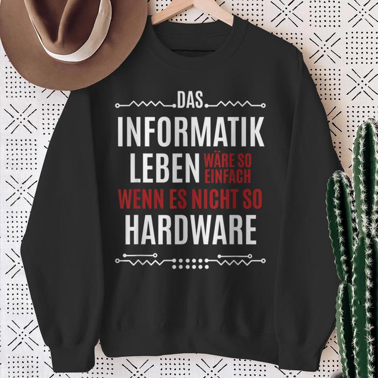 Das Informatik Leben Wäre So Einfach Saying Sweatshirt Geschenke für alte Frauen