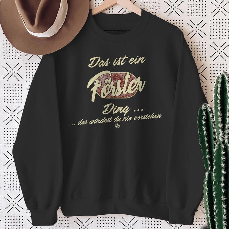 'Das Ist Ein Förster Ding' German Sweatshirt Geschenke für alte Frauen