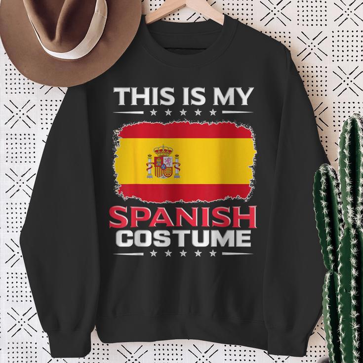 Das Ist Mein Spanisches Kostüm Spain Sweatshirt Geschenke für alte Frauen