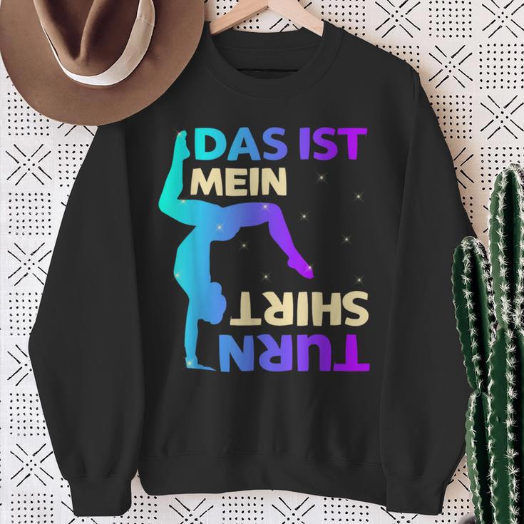 Das Ist Mein Turn Gymnastics Sweatshirt Geschenke für alte Frauen