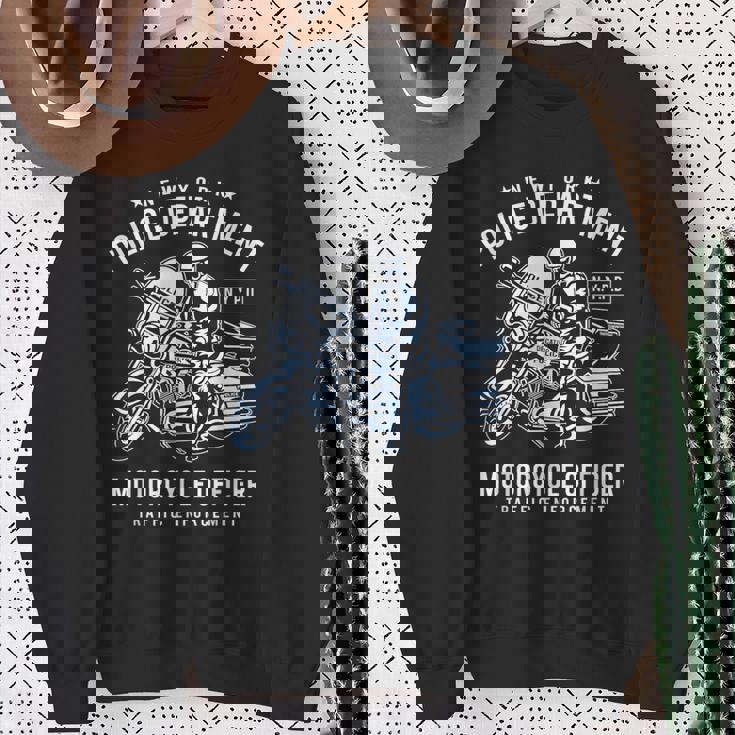 Nypd Fan Motards Et Motards Sweater e Cadeaux pour les femmes âgées