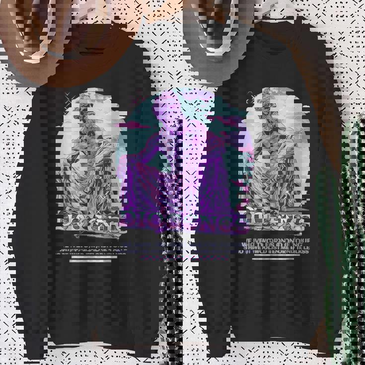 Diógenes Y2k Pastel Estética Estoica Cita Divertido Estoicismo Camisa de entrenamiento Regalos para ancianas