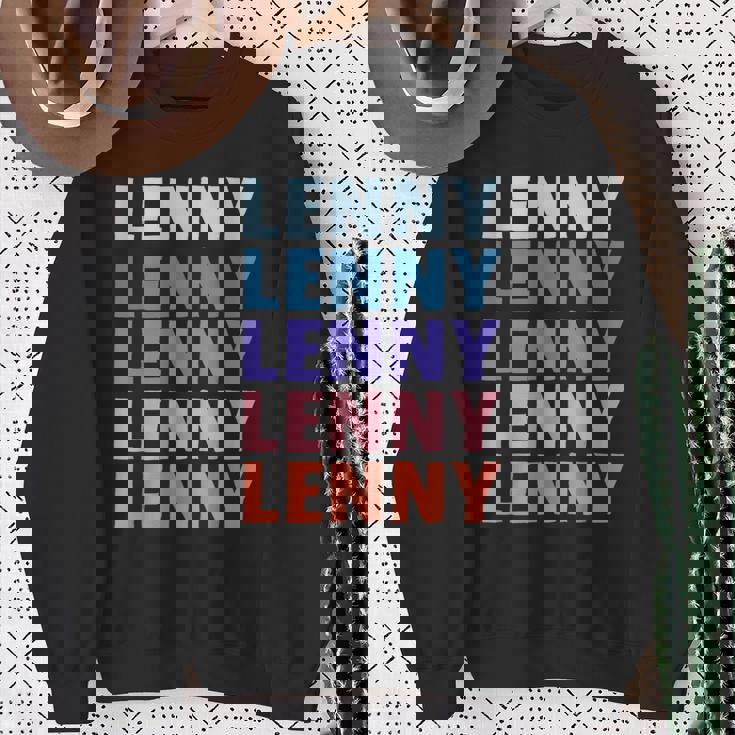 Divertido Regalo Nombre Lenny Personalizado Primer Nombre Camisa de entrenamiento Regalos para ancianas