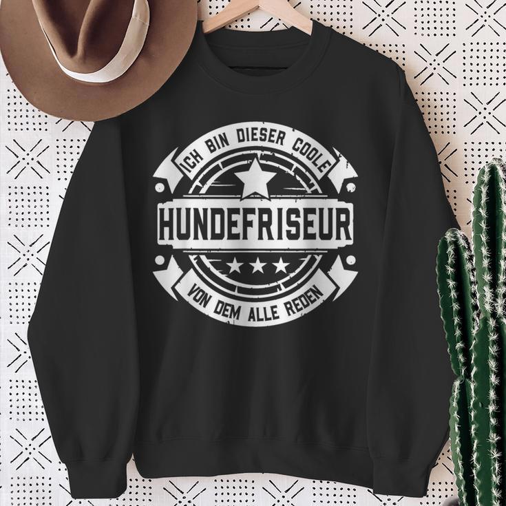 Dog Hairdresser With Professional Saying Dog Hairdresser S Sweatshirt Geschenke für alte Frauen