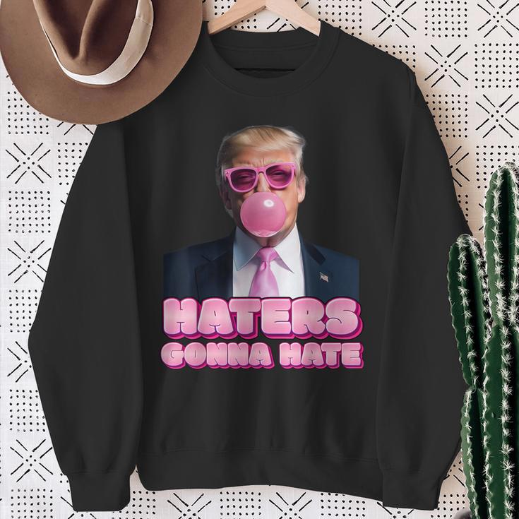 Donald Trump Bubble Gum Sweatshirt Geschenke für alte Frauen