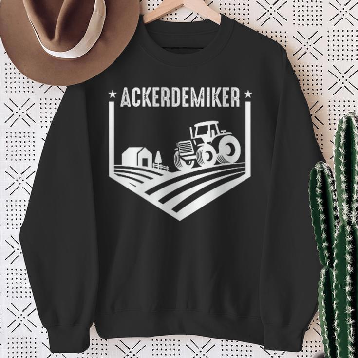 Farmer Tractor Lovers Farmers Child Pocket Print Farmers Demic Sweatshirt Geschenke für alte Frauen