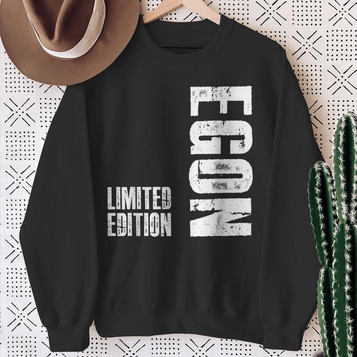 First Name Limited Edition Birthday For Egon Sweatshirt Geschenke für alte Frauen