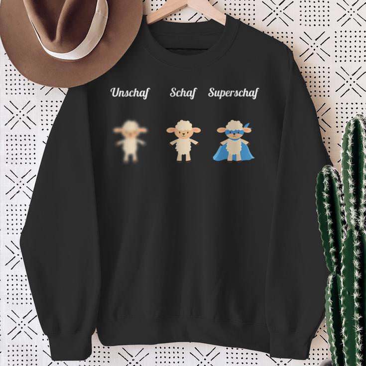 Fotgraf Photography Sheep Unschaf Superschaf Wortwitz Sweatshirt Geschenke für alte Frauen