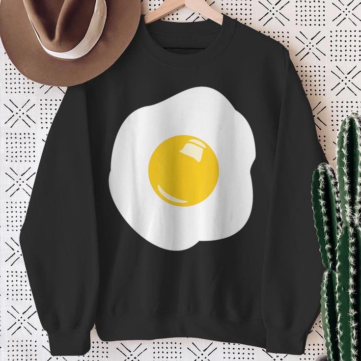 Fried Egg Eggs Costume Food Adult Child Food Carnival Sweatshirt Geschenke für alte Frauen