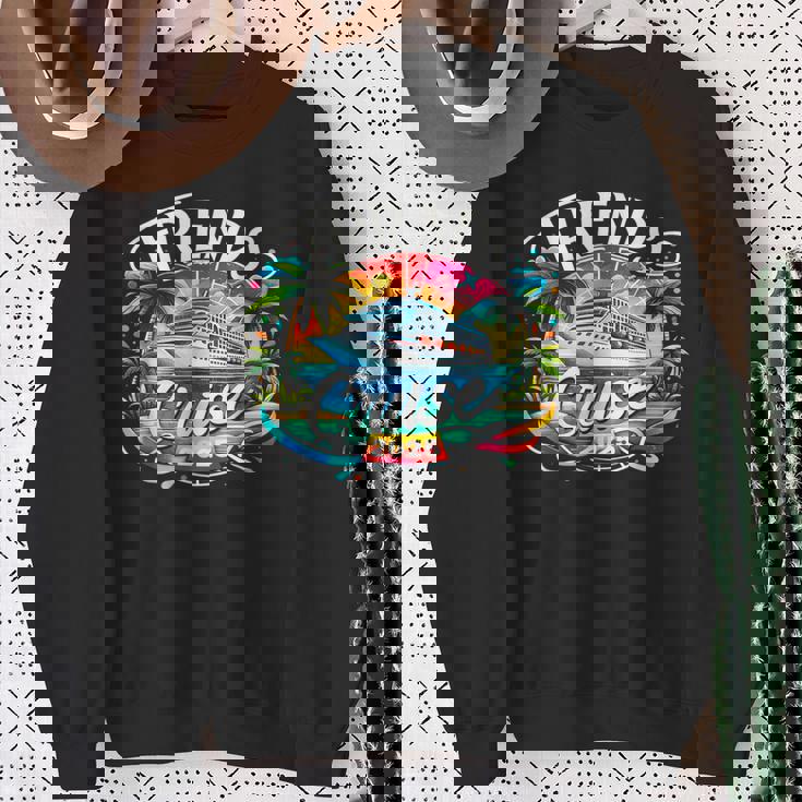 Friends Cruise 2025 Cruise Squad 2025 Friend Group Sweatshirt Gifts for Old Women