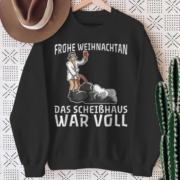 Frohe Weihnachten Das Scheißhaus Waroll Sweatshirt Geschenke für alte Frauen