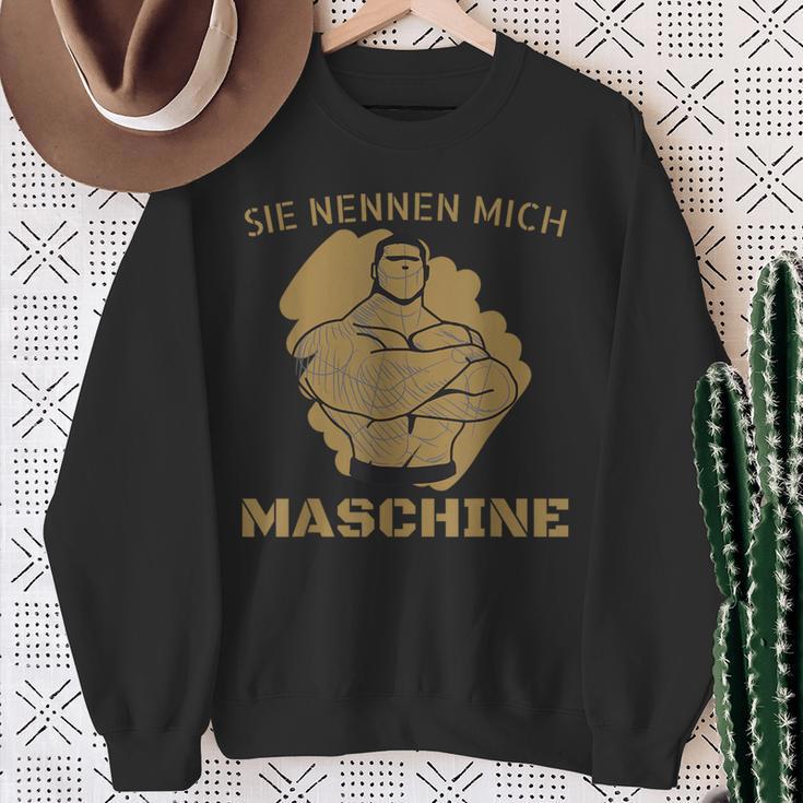 Bodybuilder Training Ich Name Mich Machine Sweatshirt Geschenke für alte Frauen