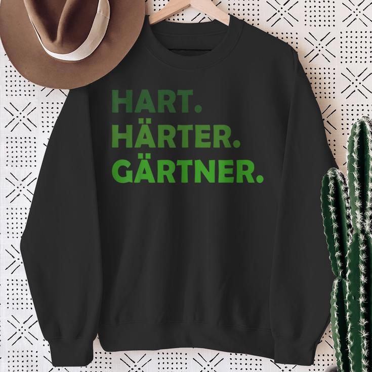 Hard Hardener Gardener Sweatshirt Geschenke für alte Frauen