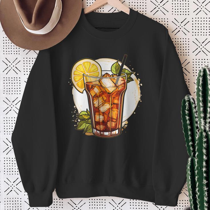 Long Island Iced Tea Cocktail Costume Sweatshirt Geschenke für alte Frauen