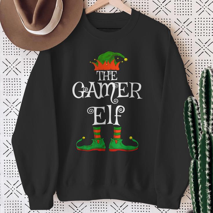 The Gamer Elf Christmas Boys Nager Sweatshirt Geschenke für alte Frauen