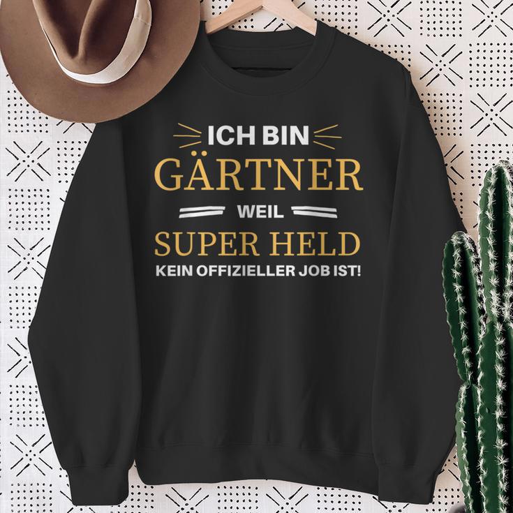 Gardener Idea Garden Saying Sweatshirt Geschenke für alte Frauen