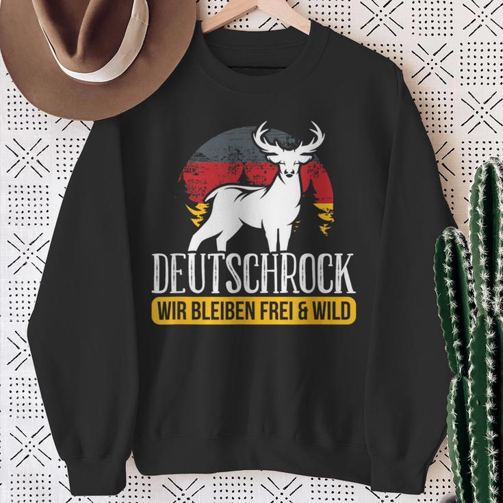 German Rock Wir Bleibfrei & Wild Sweatshirt Geschenke für alte Frauen