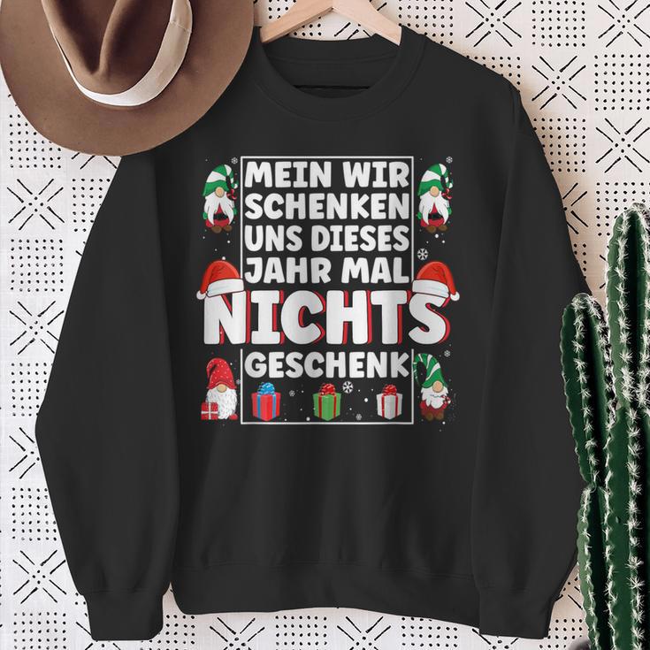 We Give Us Nothing Xmas Christmas S Sweatshirt Geschenke für alte Frauen