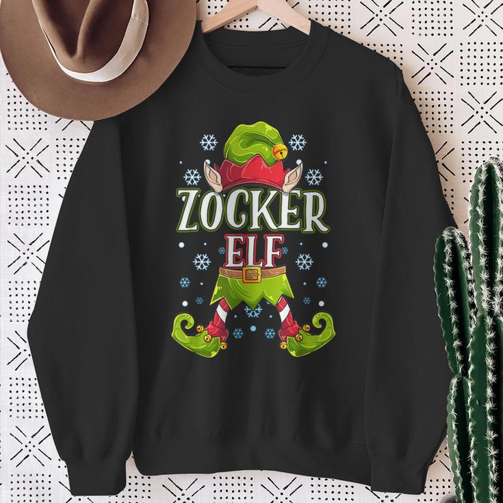 Gocker Elf Christmas Outfit Christmas Family Outfit S Sweatshirt Geschenke für alte Frauen