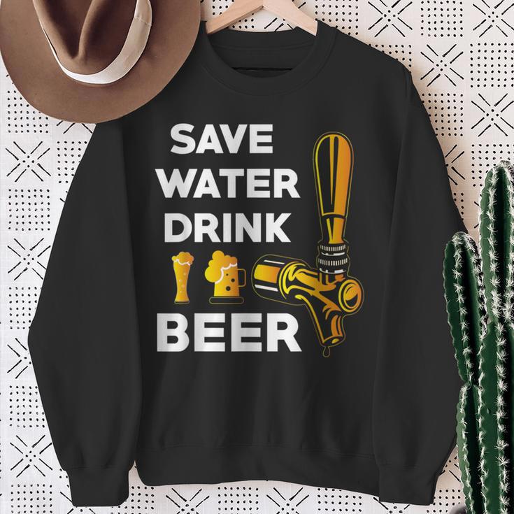 Guardar Agua Bebida Cerveza Citas Divertidas Cerveza Beber Camisa de entrenamiento Regalos para ancianas
