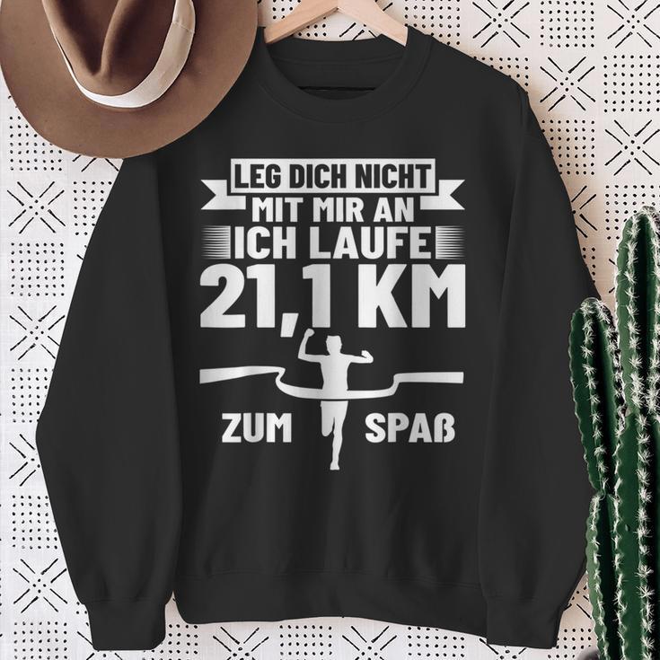 Half Marathon Running Marathon Participant Half Marathon Runner Sweatshirt Geschenke für alte Frauen