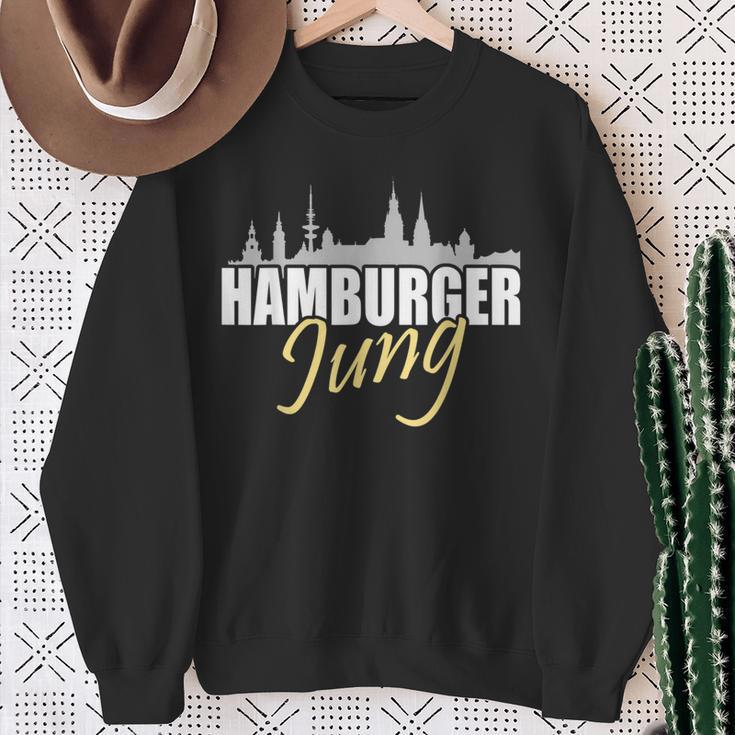 Hamburger Jung Anchor Moin Hamburg Sweatshirt Geschenke für alte Frauen