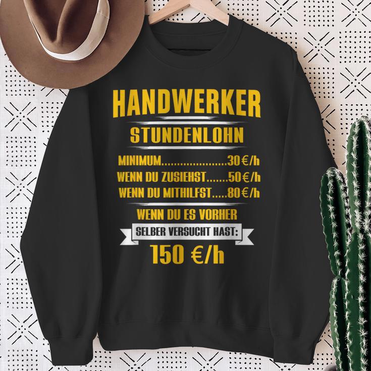 Handwerker Hourly Sale Sweatshirt Geschenke für alte Frauen