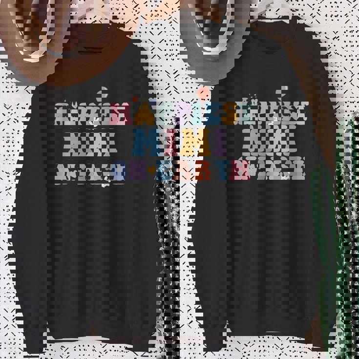 Happiest Mimi On Earth Mother's Day Matching Family Trip Sweatshirt Gifts for Old Women