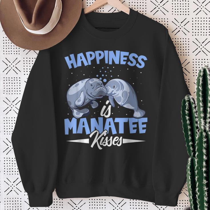 Happiness Is Mana Kisses Seekow Florida Mana Sweatshirt Geschenke für alte Frauen