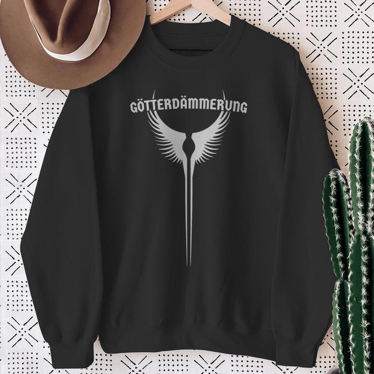 Hearts Of Iron Iv Götterdämmerungalkyre Wings Sweatshirt Geschenke für alte Frauen