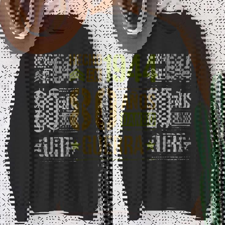 Hecho En 1944 80 Años Guerra Aniversarios Amigos Perfecto Camisa de entrenamiento Regalos para ancianas