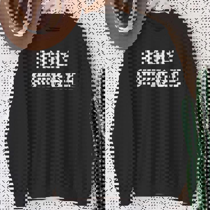 Highly Offensive Camisa de entrenamiento Regalos para ancianas