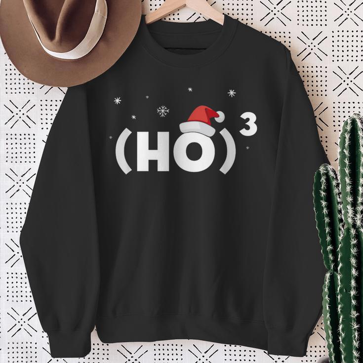 Ho Ho Ho Maths Formula Santa Christmas Sweatshirt Geschenke für alte Frauen