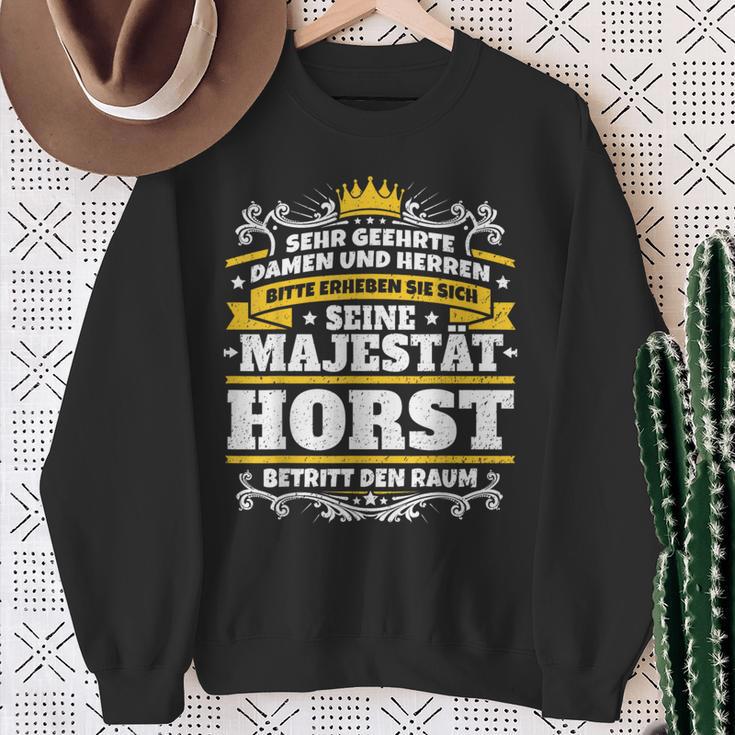 Horst Name Majesty First Name Idea Sweatshirt Geschenke für alte Frauen