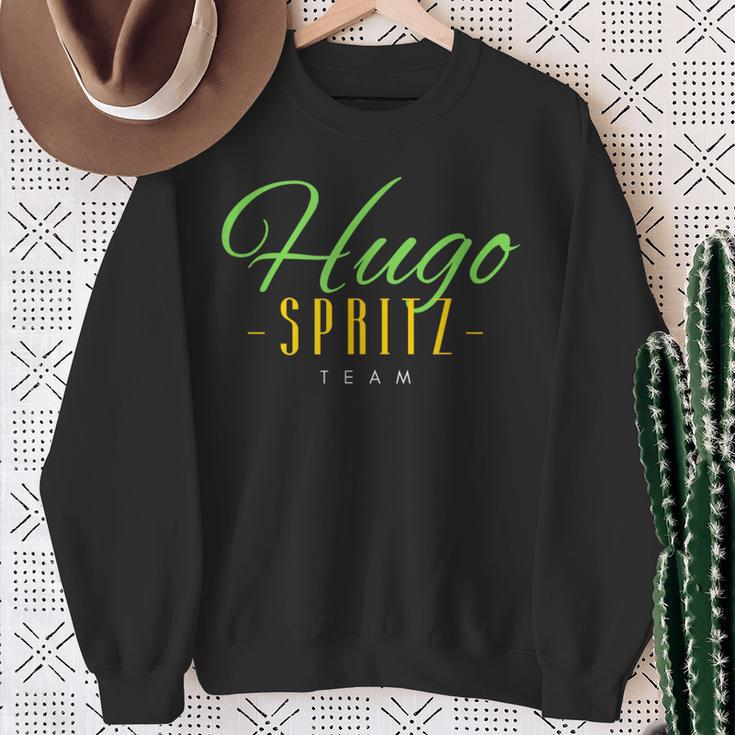 Hugo Spritz Team Elderberry Summer Sparkling Prosecco Cocktail Sweatshirt Geschenke für alte Frauen