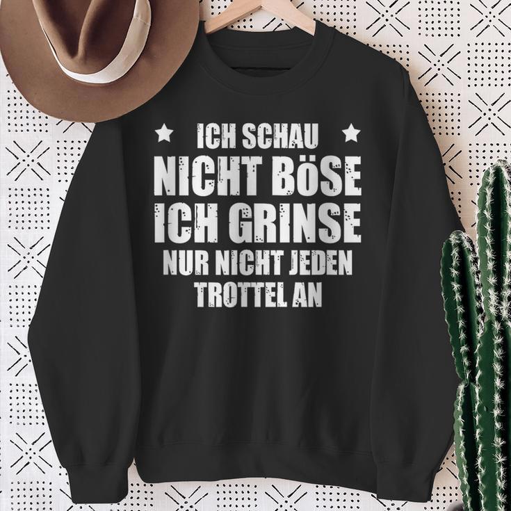 Ich Schau Nicht Evse Ich Schau Nicht Böse Sweatshirt Geschenke für alte Frauen